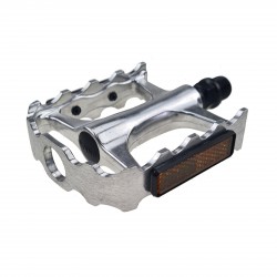 Pedale Union SP-160 AM 1-piece aluminiu argintiu filet 9/16 Pedale Union SP-160 AM 1-piece aluminiu argintiu filet 9/16