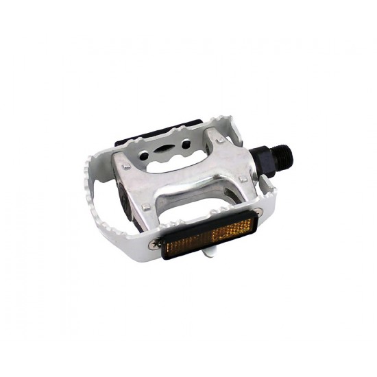 Pedale Union SP-910A aluminiu 9/16 cu reflector AM Pedale Union SP-910A aluminiu 9/16 cu reflector AM