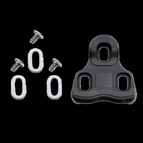 Placute pedale Union URK-9 sosea, plastic negru 9 grade sistem Look Keo Placute pedale Union URK-9 sosea plastic negru 9 grade sistem Look Keo