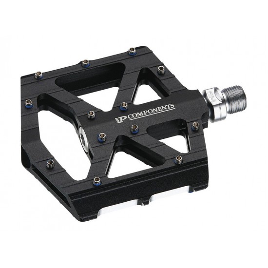 Pedale CROSSER VP-001 rulmenti - aluminiu - negru Pedale VP Flat 001 Alloy - Black