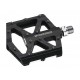 Pedale CROSSER VP-001 rulmenti - aluminiu - negru Pedale VP Flat 001 Alloy - Black