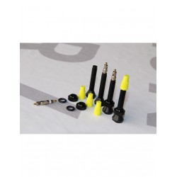 SET VALVE X-SAUCE PRESTA TUBELESS DIN ALUMINIU 40 MM SET VALVE X-SAUCE PRESTA TUBELESS DIN ALUMINIU 40 MM