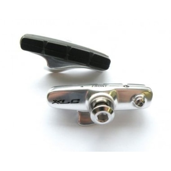 Saboti de frana XLC Road 2 perechi 55mm black-silver