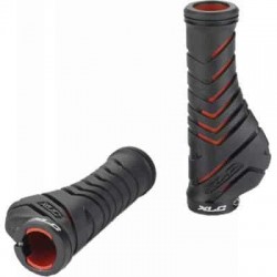 Mansoane XLC Ergonomic lock-on GR-S30 130 mm black/red Mansoane XLC Ergonomic lock-on GR-S30 130 mm black/red