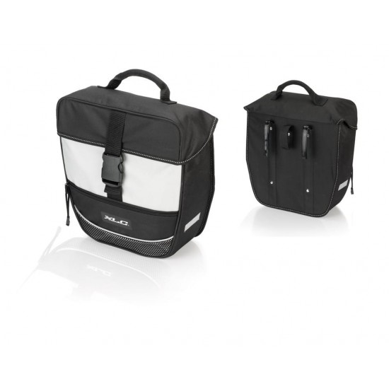 Geanta portbagaj XLC single fata/spate Traveller BA-S67 black/anthracite, 34x30x13cm, ap.13 ltr Geanta portbagaj XLC single fata/spate Traveller BA-S67 black/anthracite, 34x30x13cm, ap.13 litrii