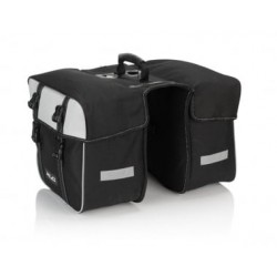 Geanta portbagaj XLC doubleTraveller BA-S74 black/anthracite, 30x30x17cm, ap.30 litrii Geanta portbagaj XLC doubleTraveller BA-S74 black/anthracite, 30x30x17cm, ap.30 litrii