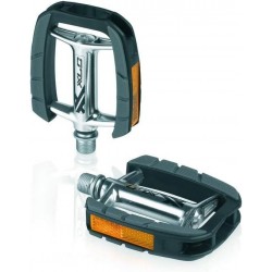 Pedale XLC City-Comfort PD-C09 aluminiu silver-black Pedale XLC City-Comfort PD-C09 aluminiu silver-black