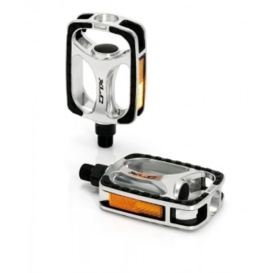 Pedale XLC City-Comfort PD-C03 aluminiu silver-black