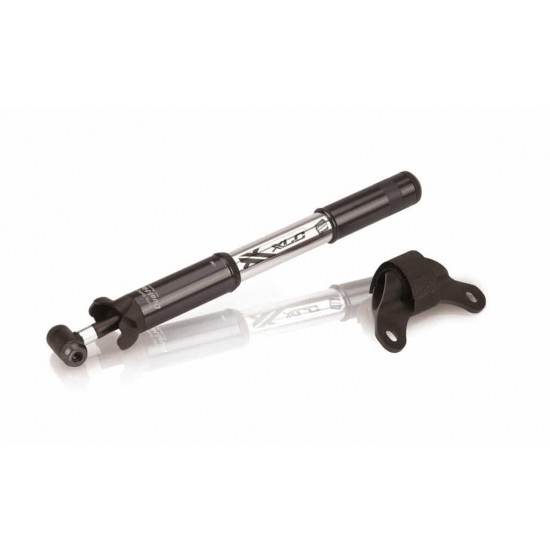 Pompa mini XLC Race PU-R03 7 bar silver-black dual head Pompa mini XLC Race PU-R03 7 bar silver-black dual head