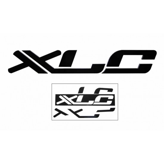 Sticker XLC 3D logo black 45 x 7 x 1cm Sticker XLC 3D logo black 45 x 7 x 1cm