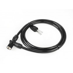 Lacat spiral cu cifru XLC 180cm x 8mm black min PU 10 Lacat spiral cu cifru XLC 180cm x 8mm black min PU 10