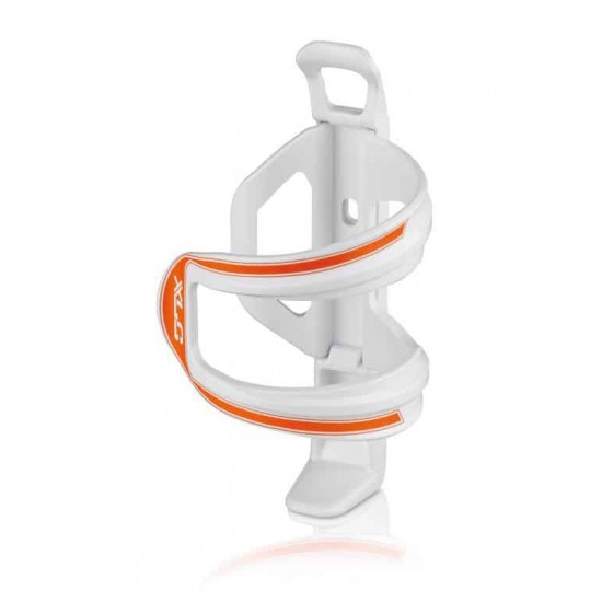 Suport bidon XLC Sidecage plastc white/orange