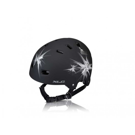 Casca de protectie XLC Urban BH-C22 53-59cm matte blk Spikes Casca de protectie XLC Urban BH-C22 53-59cm mate blk Spikes