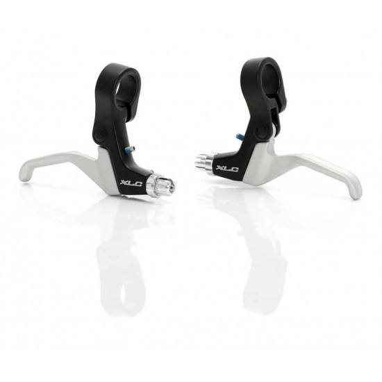 Maneta frana XLC Set Mini-V-Br.BL-V03 aluminiu black/silver