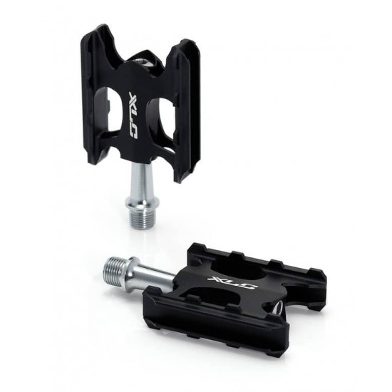 Pedale XLC trekking-pedal Compact alu black/silver Pedale XLC trekking-pedal Compact aluminiu black/silver