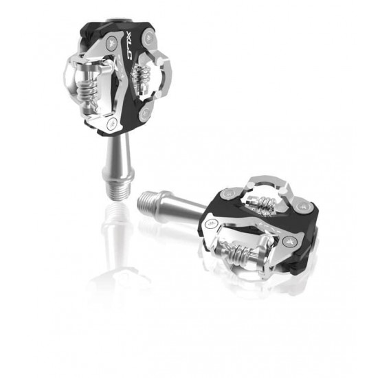 Pedale XLC PD-S15 black/silver double side Pedale XLC PD-S15 black/silver double side