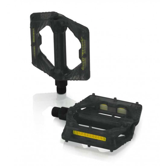 Pedale XLC PD-M16 black transparent