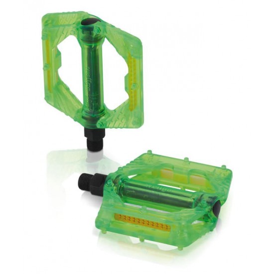 Pedale XLC PD-M16 green transparent Pedale XLC PD-M16 green transparent
