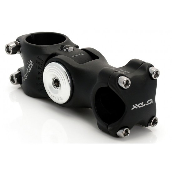 Pipa reglabila XLC A-Head ST-M02 Alu black 1 1/8 25.4mm Ang adj..0-90,90mm Pipa reglabila XLC A-Head ST-M02 aluminiu black 1 1/8 25.4mm Ang adjustabil 0-90,90mm
