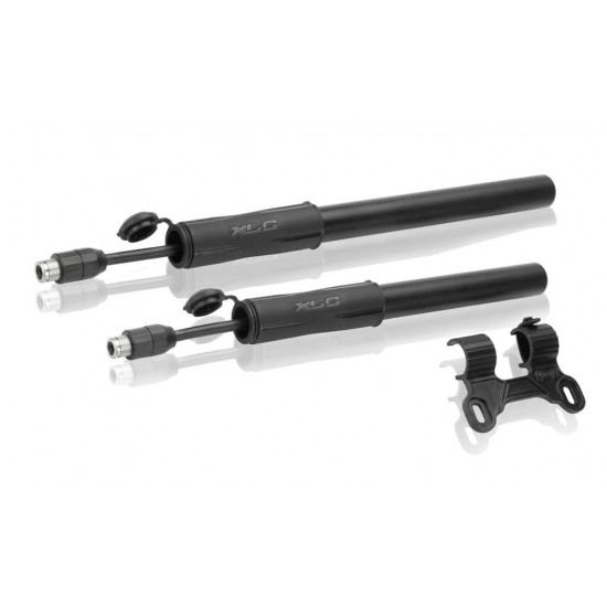 Pompa mini XLC Road PU-M04 11 bar black plastic 250mm DV/SV/AV Pompa mini XLC Road PU-M04 11 bar black plastic 250mm DV/SV/AV