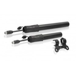 Pompa mini XLC MTB PU-M05 6 bar black plastic 245mm DV/SV/AV