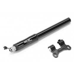Pompa mini XLC Road PU-A09 11 bar black aluminiu 185mm DV/SV