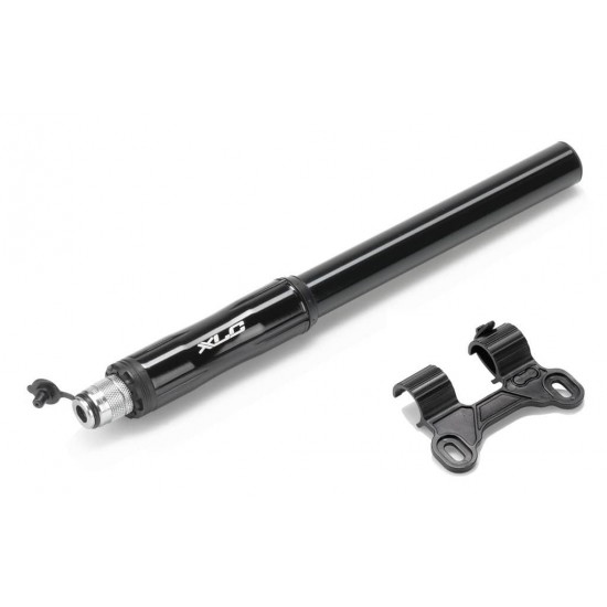 Pompa mini XLC Road PU-A09 11 bar black aluminiu 185mm DV/SV
