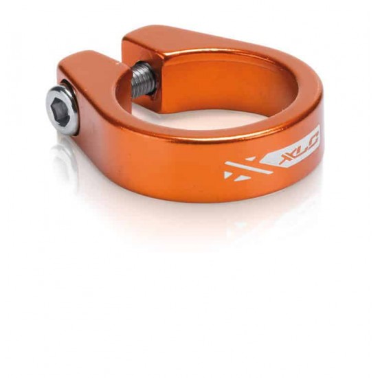 Colier pentru tija de sa XLC PC-B05 orange 34.9mm aluminiu