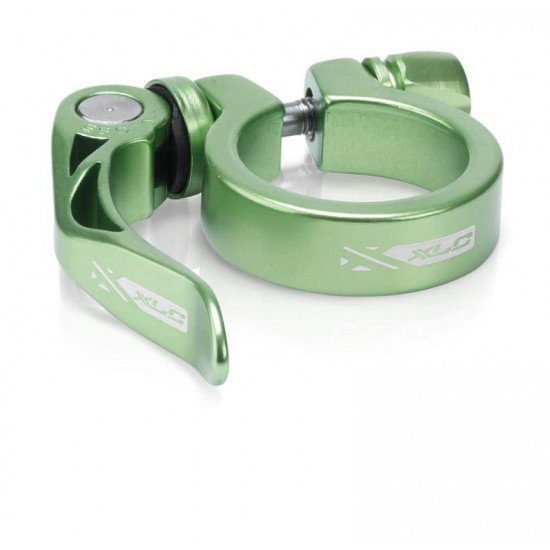 Colier pentru tija de sa XLC PC-L04 34.9 mm limegreen QR