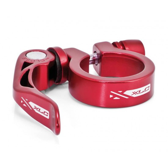 Colier pentru tija de sa XLC PC-L04 34.9 mm red QR