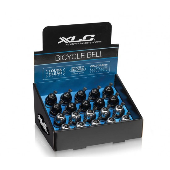 Display pentru clopotel XLC DD-M07 22 2-31 8mm 10x black/10x silver