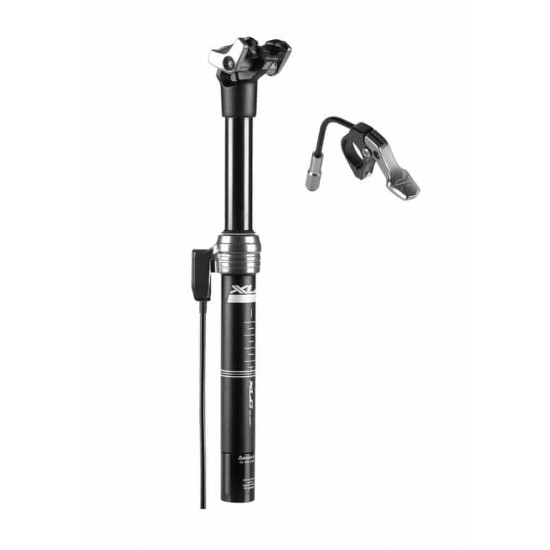 Tija sa telescopica XLC SP-T08 27.2mm 350mm black remote 85mm travel Tija sa telescopica XLC SP-T08 27.2mm 350mm black remote 85mm travel