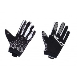 Manusi cu degete XLC MTBblack/white size M Manusi cu degete XLC MTBblack/white size M