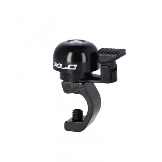 Clopotel XLC cu montare pe maneta frana black Alu Clopotel XLC cu montare pe maneta frana black aluminiu