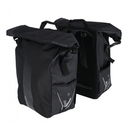 Geanta portbagaj XLC V-light Rolltop double Geanta portbagaj XLC V-light Rolltop double