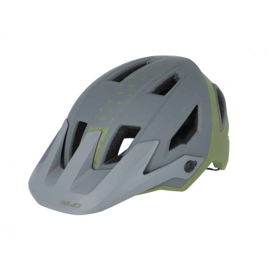 Casca enduro XLC BH-C31, 54-58cm, green-grey
