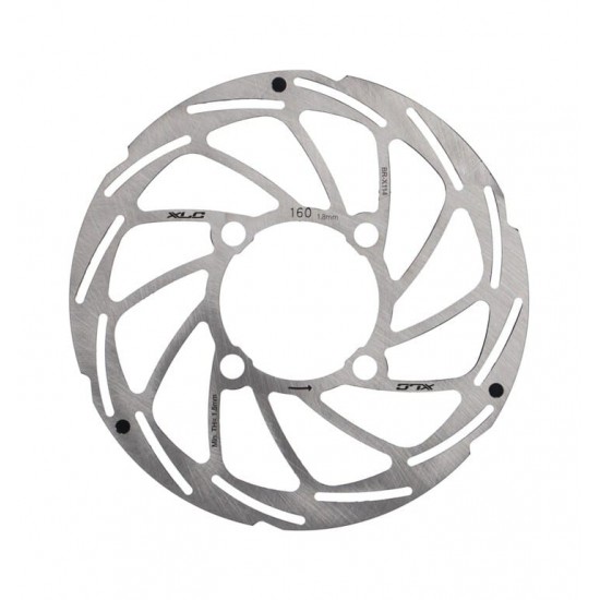 Disc frana XLC BR-X114,160mm/1,8mm silver, pentru butoc spate Rohloff