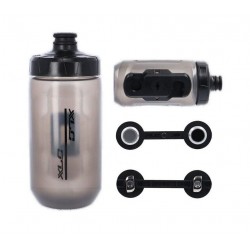 Set bidon XLC MRS 21 MR-S12 450ml Fidlock adapter inclus Set bidon XLC MRS 21 MR-S12 450ml Fidlock adapter inclus