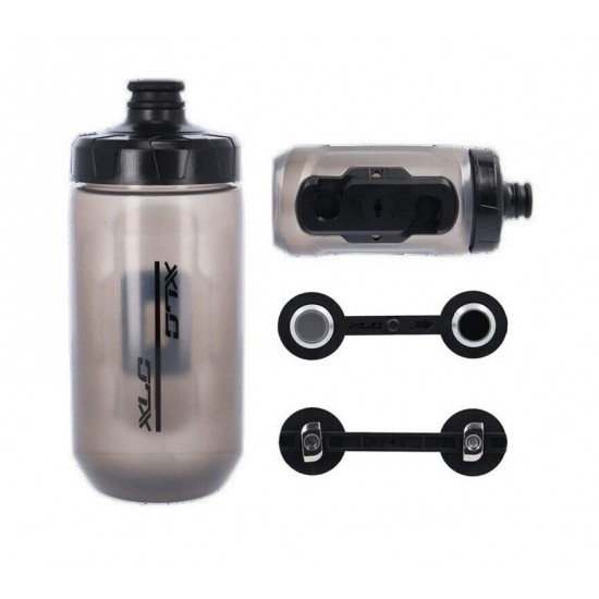 Set bidon XLC MRS 21 MR-S12 450ml Fidlock adapter inclus Set bidon XLC MRS 21 MR-S12 450ml Fidlock adapter inclus