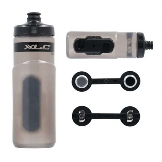 Set bidon XLC MRS 21 MR-S12 600ml Fidlock adapter inclus Set bidon XLC MRS 21 MR-S12 600ml Fidlock adapter inclus