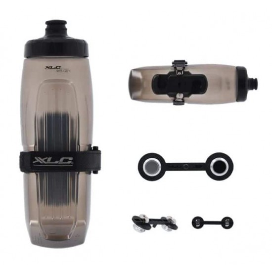 Set bidon XLC MRS 21 MR-S14 700ml Fidlock adapter inclus Set bidon XLC MRS 21 MR-S14 700ml Fidlock adapter inclus