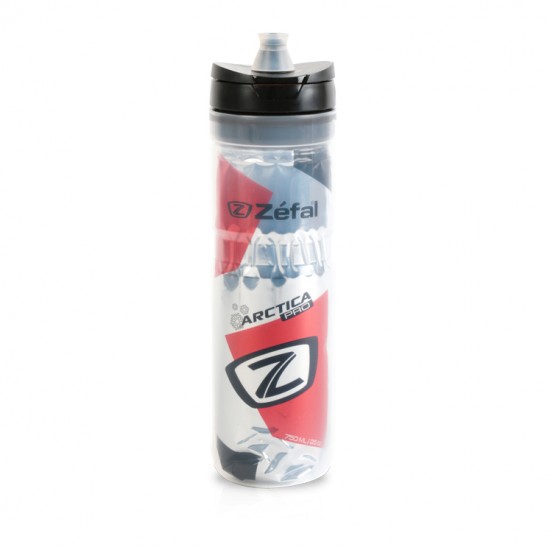 Bidon ZEFAL Arctica Pro 75 750ml - izolat termic Rosu Bidon ZEFAL Arctica Pro 75 Lock-Cap 750ml izolat termic - Red
