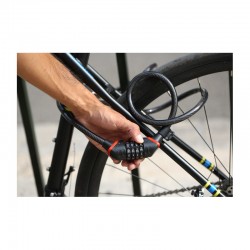 Incuietoare Cablu ZEFAL K-Traz C6 Cifru 12mm/180cm - Black