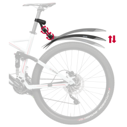 Aparatoare bicicleta ZEFAL Deflector RM90+ | Spate Aparatoare bicicleta ZEFAL Deflector RM90+ | Spate