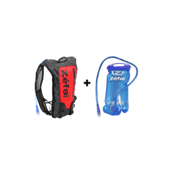 Rucsac hidratare ZEFAL Z Light Hydro S - Negru/Rosu