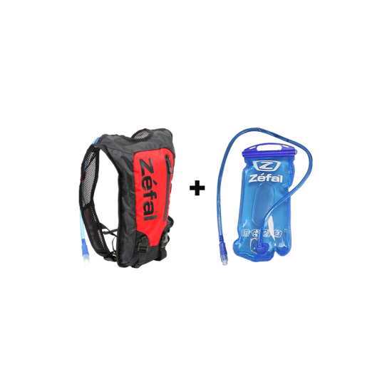 Rucsac ZEFAL Z Hydro S - Negru/Rosu