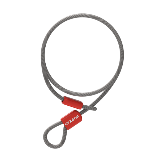 Cablu incuietoare ZEFAL K-Traz L 10mm/220cm- Grey