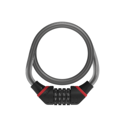 Incuietoare Cablu ZEFAL K-Traz C8 Cifru 12mm/185cm - Grey/Black