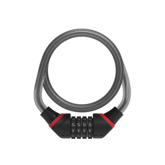Incuietoare cablu ZEFAL K-Traz C8 cifru Incuietoare Cablu ZEFAL K-Traz C8 Cifru 12mm/185cm - Grey/Black