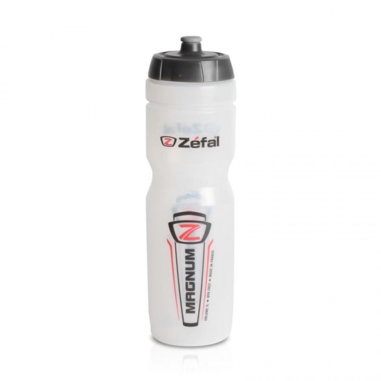 Bidon ZEFAL Magnum Grip-Cap 1000ml - Transparent